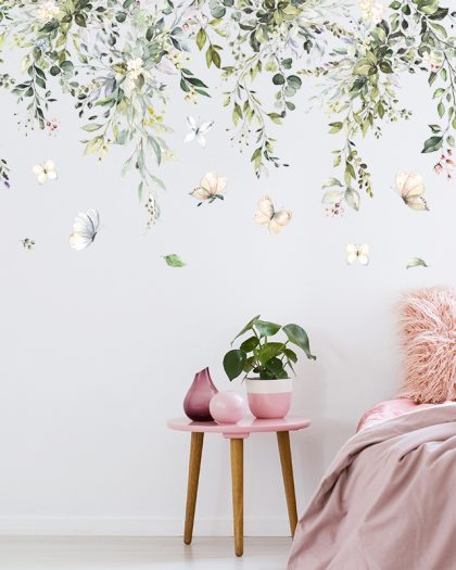 Branch Butterflies Removable Wall Stickers For Home Decor